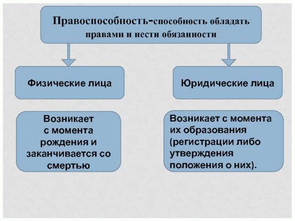 Дееспособность юридического лица