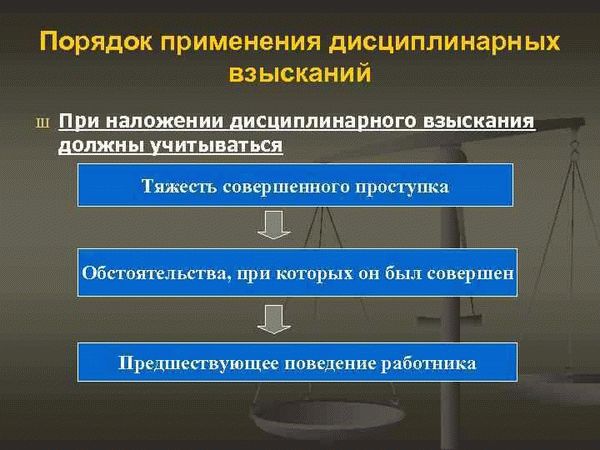 Учитывайте правила при применении дисциплинарного взыскания