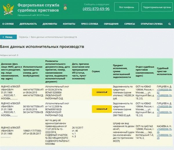 Что дает проверка долгов через наш сервис