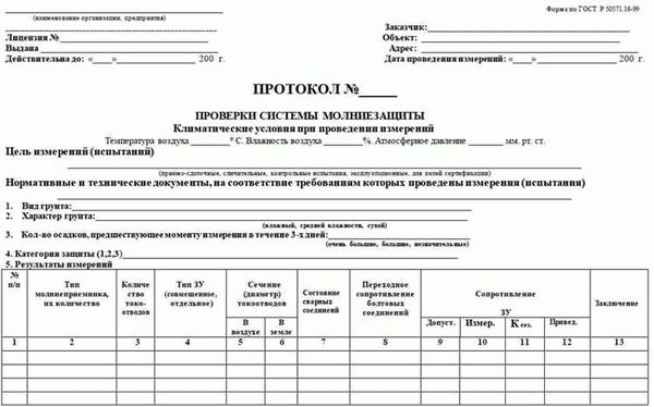 Необходимость проверки после внештатных ситуаций