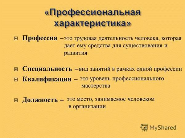 Определить специальность. Чем отличается квалификация от специальности.