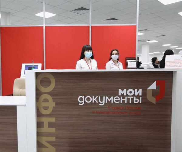 Список оказываемых услуг в МФЦ «Мои документы» Баклановский просп, 81А, Новочеркасск