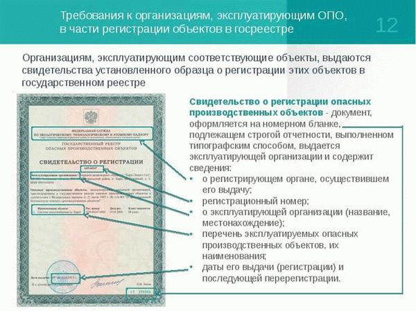 Государственный реестр опасных объектов в России