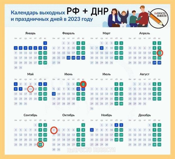 Производственный календарь на 2023 год - Парламентская газета