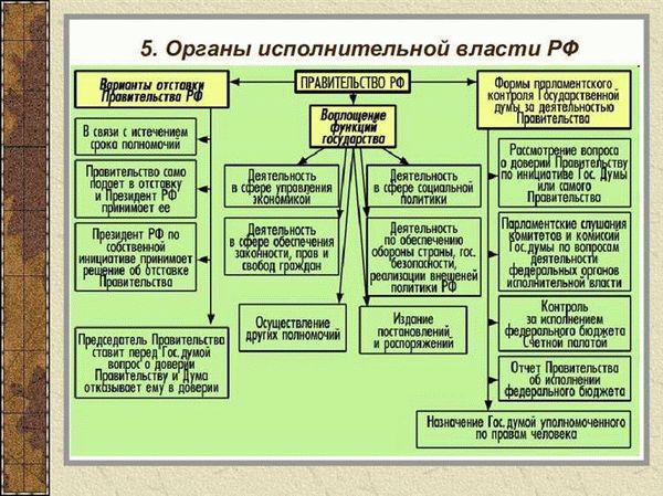 Федеральные органы исполнительной власти