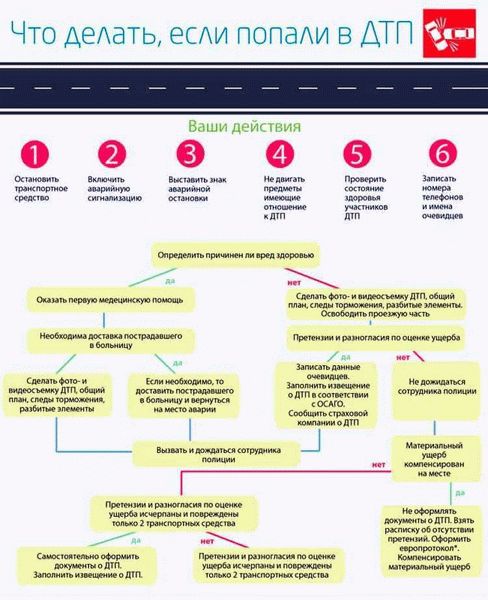 Что делать после оформления европротокола